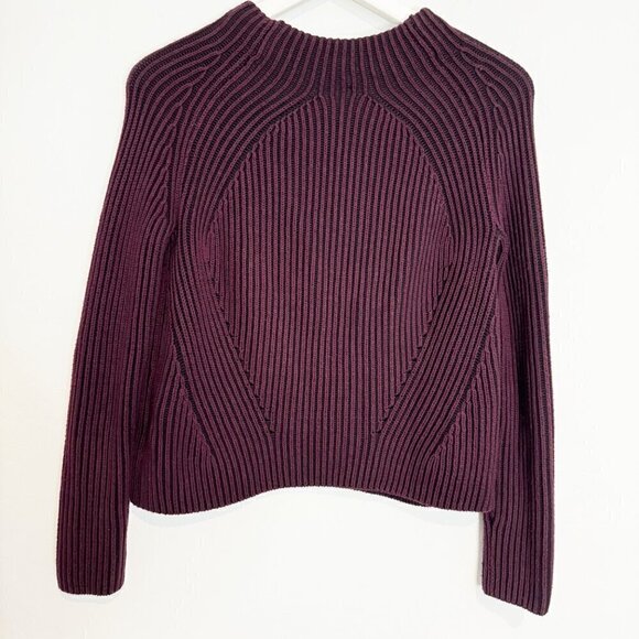 Athleta Rockland Sweater Burgundy Size XXS - Picture 7 of 7